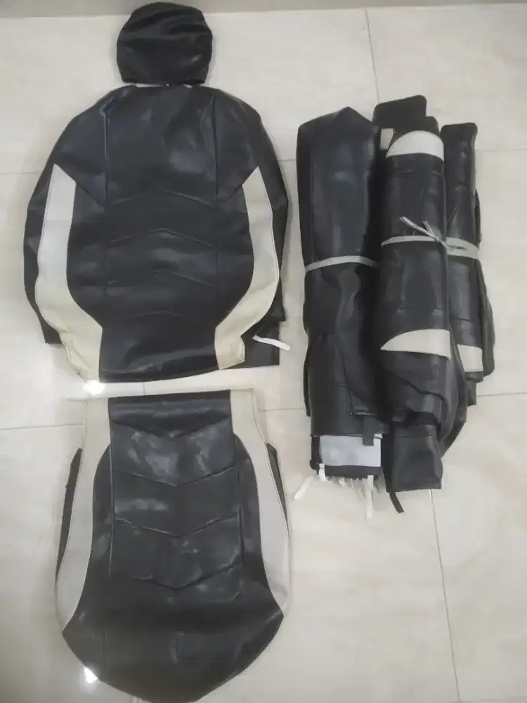 Sarung jok mobil bekas wuling confero DB bahan mbtech