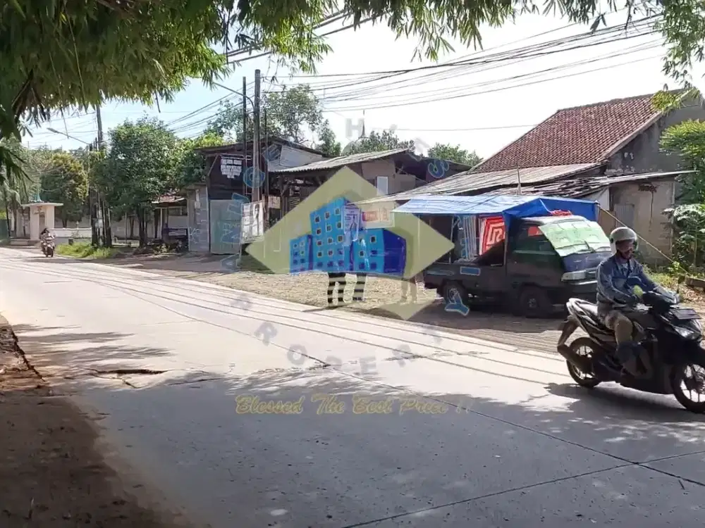 Tanah di jl raya Kadusirung - Cisauk, Tangerang Banten
