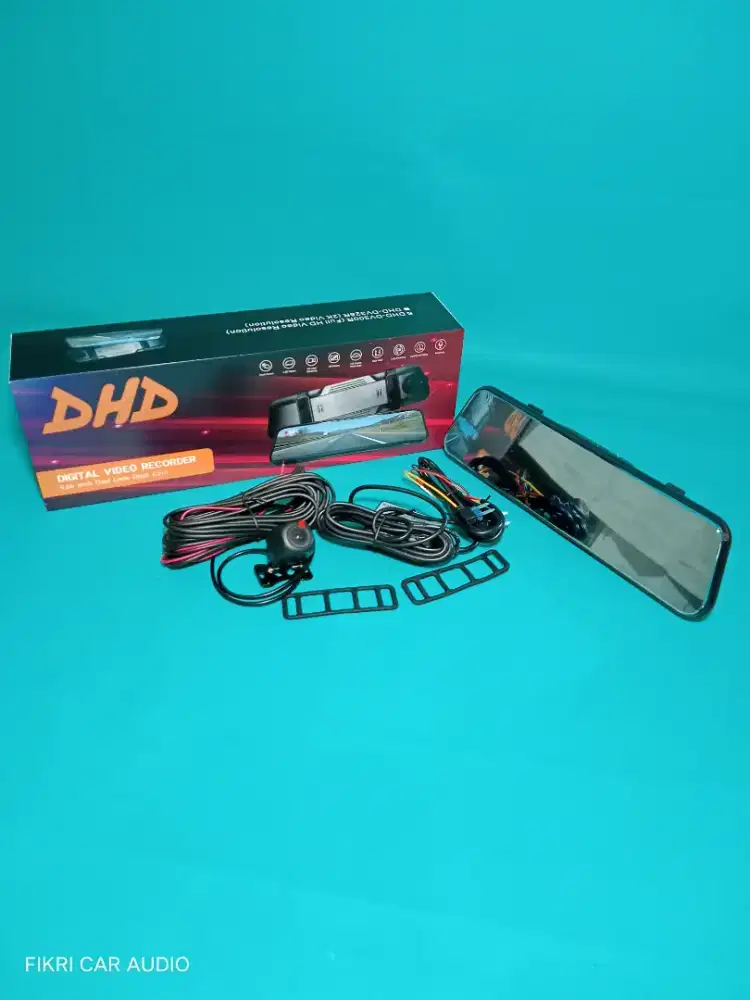 DVR DHD seri DHD-DV300R DasCam Recorder 2way 1080P Full HD Layar 9.66