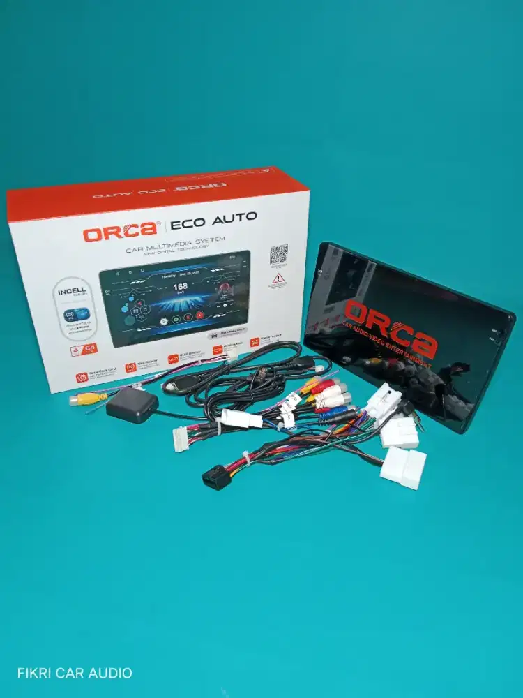 Head Unit Android ORCA ADR-9988 ECO AUTO QLED INCELL NFC OS13 9 4/64