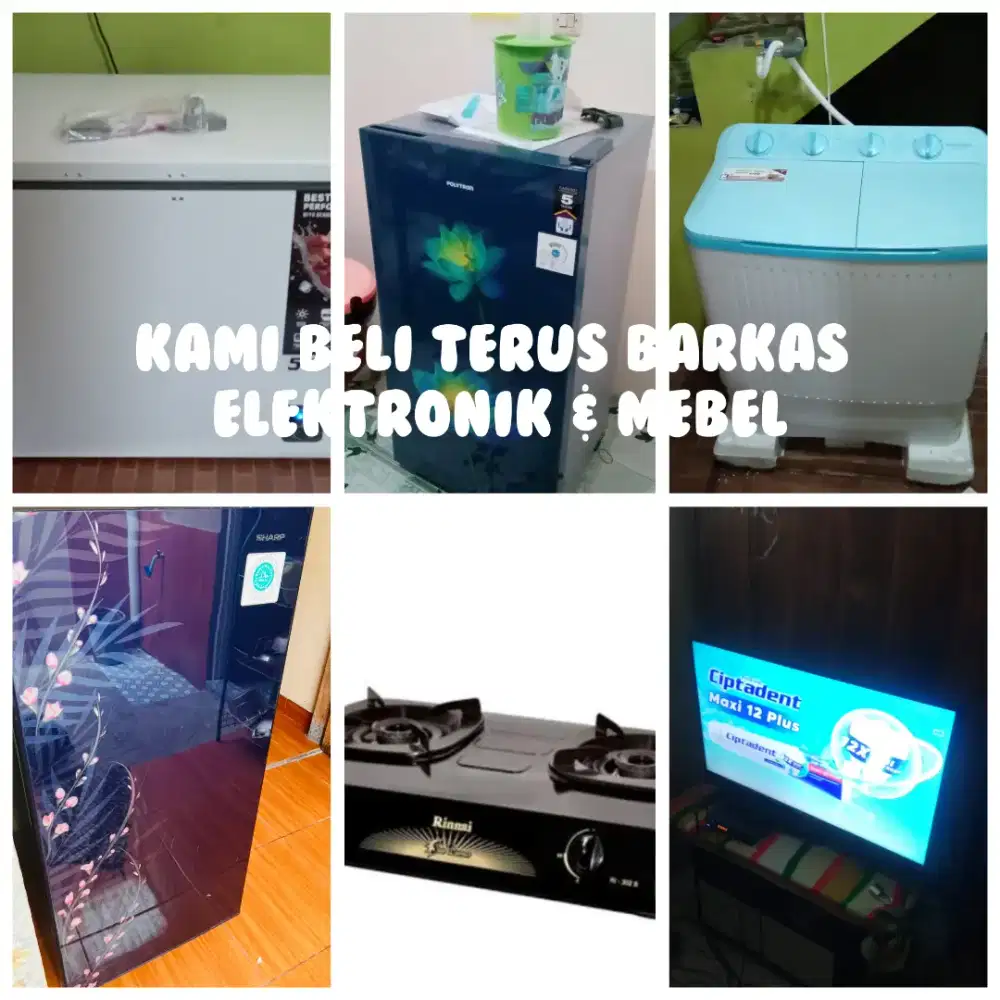 Kami terima beli barkas elektronik kulkas, freezer Showcase dan lain
