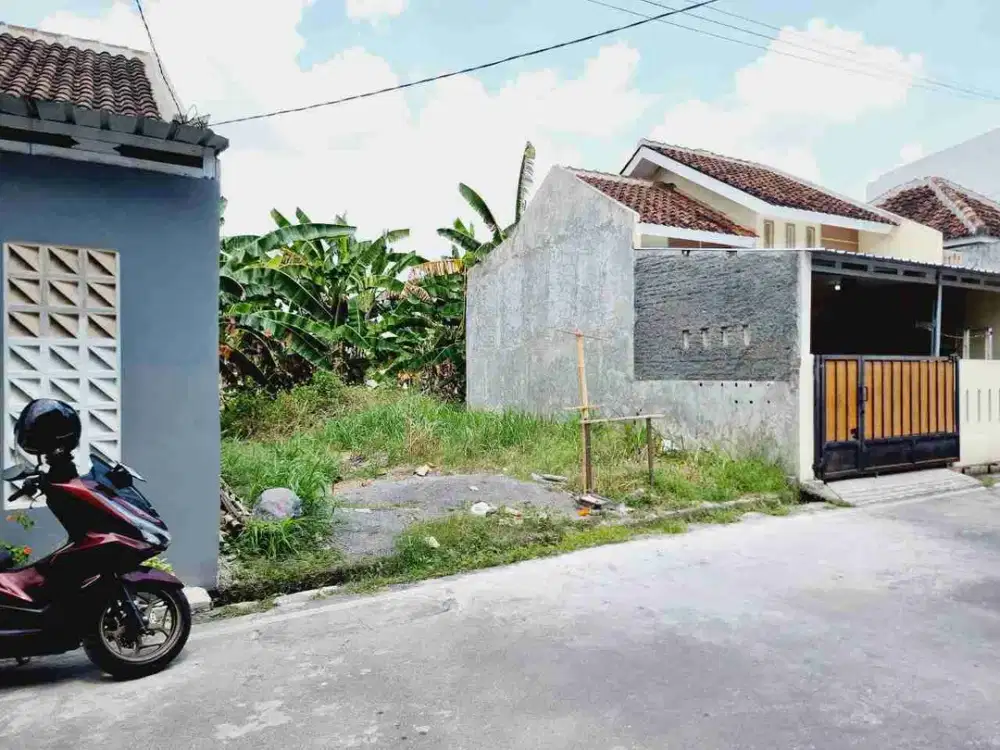 Tanah Kavling Siap Bangun SHM Ready di Perumahan Dekat Superindo Kartosura