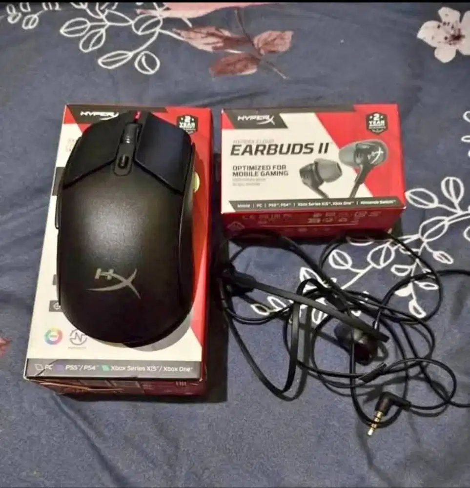 Mouse Gaming Pulsefire Haste 2 Wireless 12000 DPI 6 Buttons RGB LED