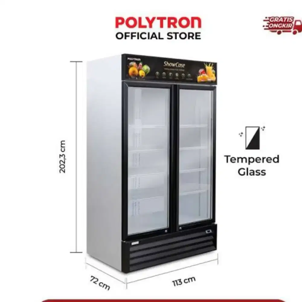 poltron showcase 1000 liter