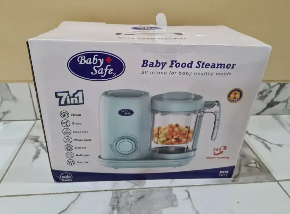 Baby safe food steamer 7 in 1