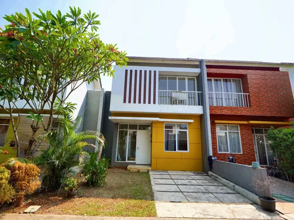 Rumah 2 Lantai Terawat 15 Menit ke Stasiun Rawa Buntu Bisa KPR J-18629