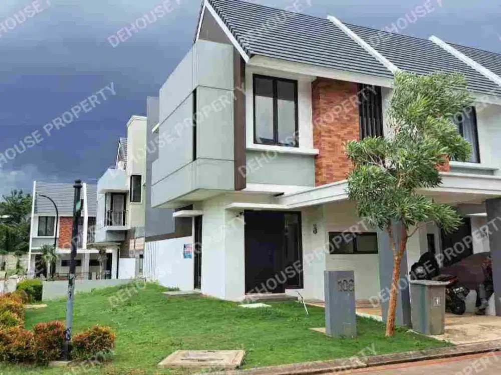 Cantik, Rumah baru siap huni Margatha Cimanggis Golf estate 5 menit Tol cimanggis HOEK