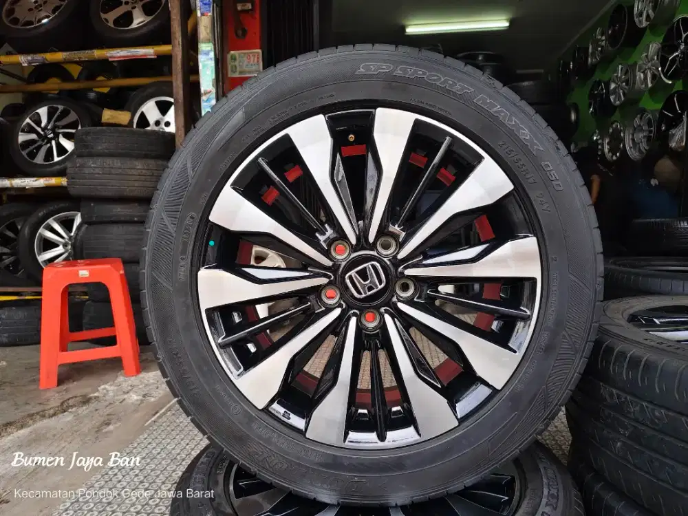 Velg oem Honda BRV R17 5x114 7jj et 55 untuk crv brv stream dll