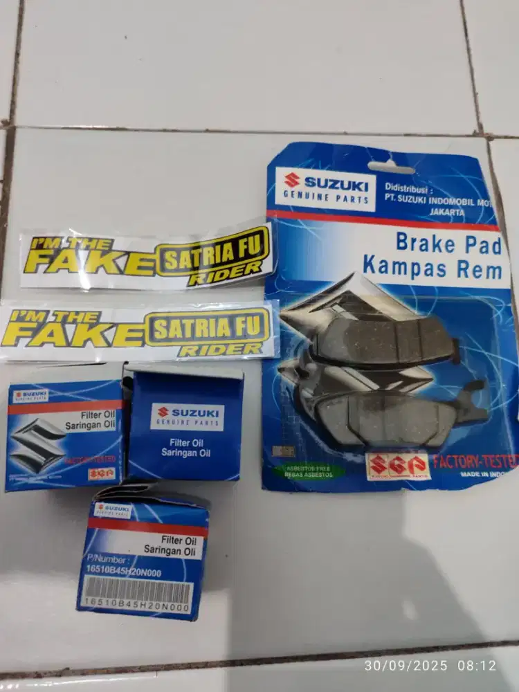 Filter oli & kanfas rem