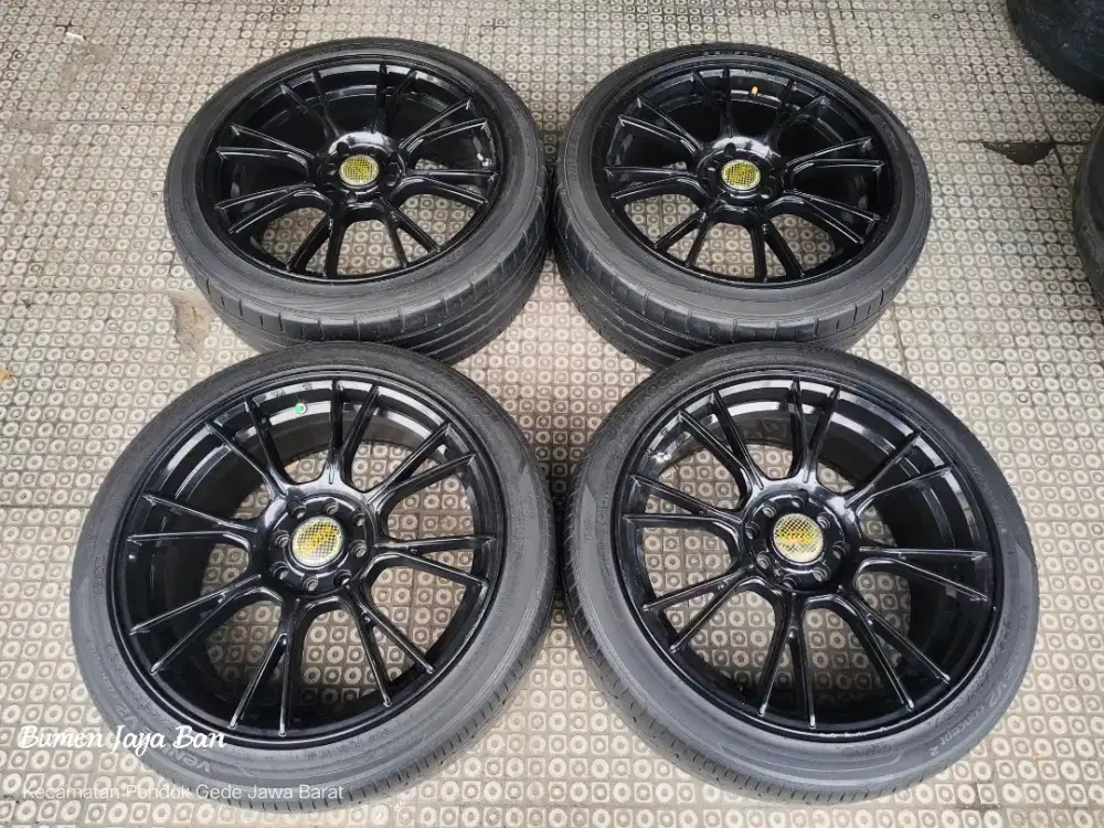 Velg Racing R17 pcd 4x100 114 untuk vios jazz livina raize avanza dll
