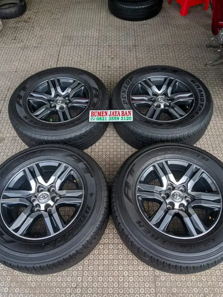 Velg oem Toyota Fortuner SRZ R17 untuk phanter mux dll