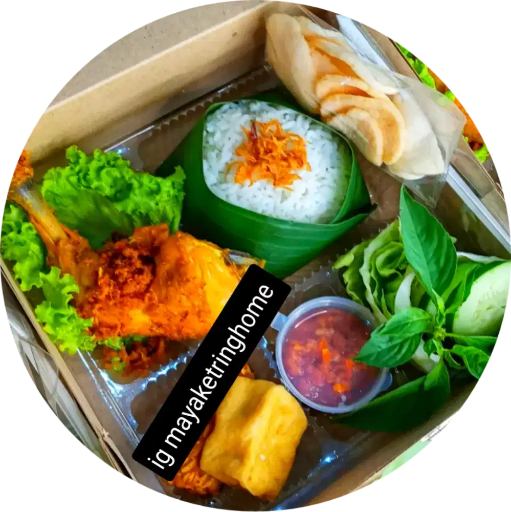 Nasi kotak, nasi kuning di bandar Lampung praktis ekonomis