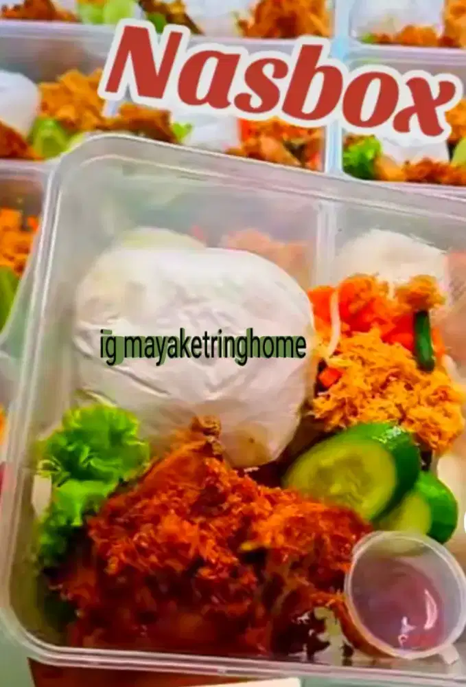 Nasi kotak, nasi kuning di bandar Lampung praktis ekonomis