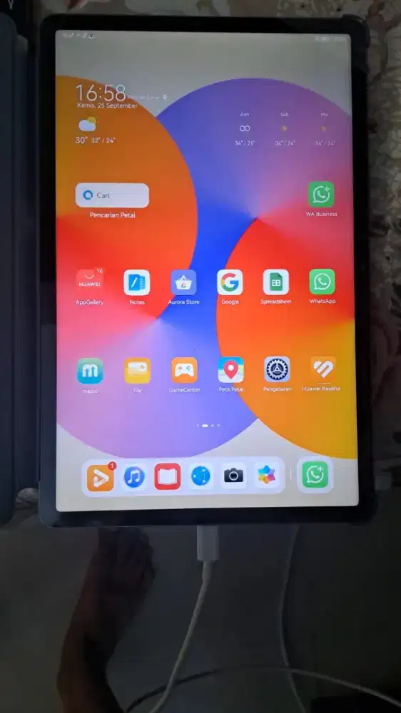 Tab Huawei second