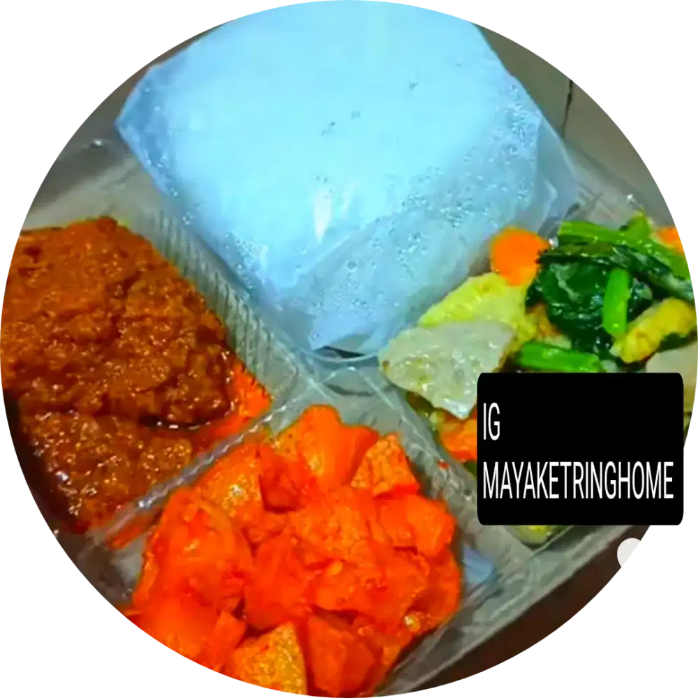 Nasi kotak, nasi kuning di bandar Lampung