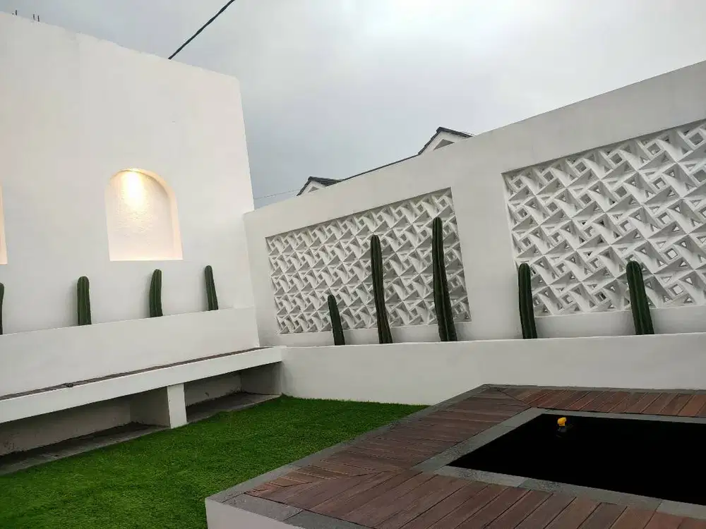 Rumah di jual dengan luas tanah 131m² bangunan baru posisi hook