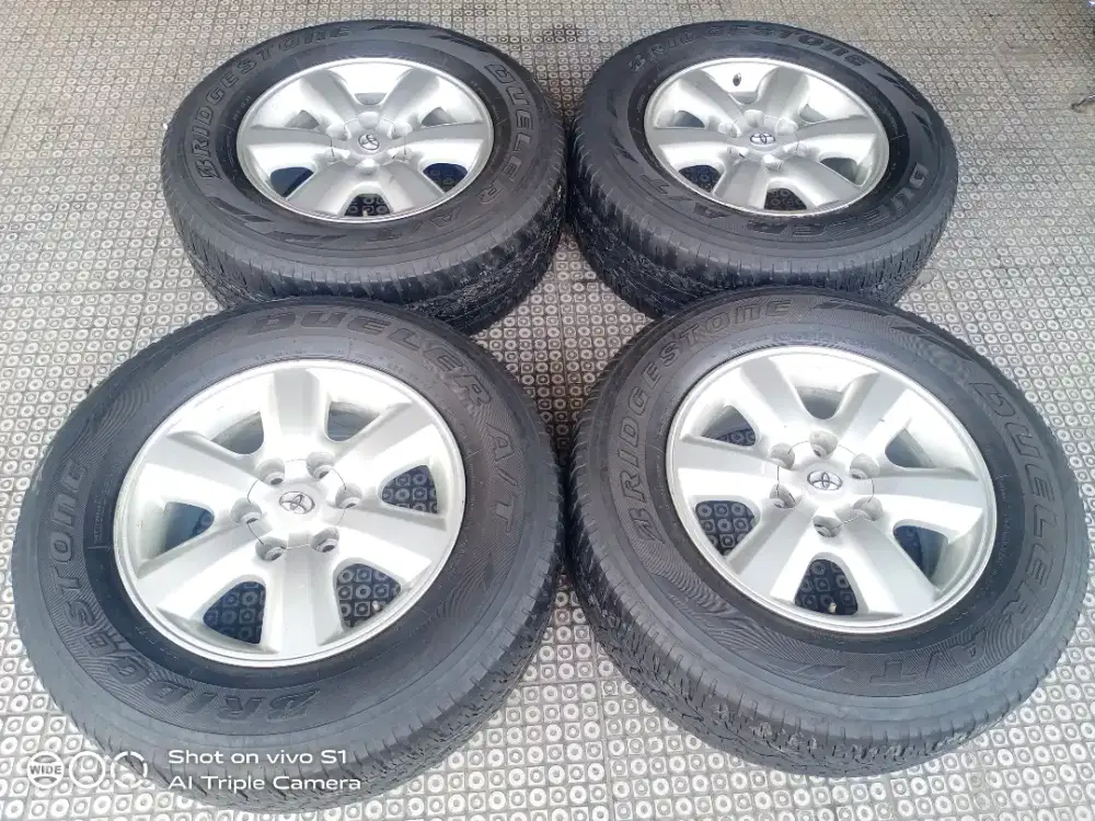 Velg Oem Fortuner R17 6x139 phanter traga H1 dll