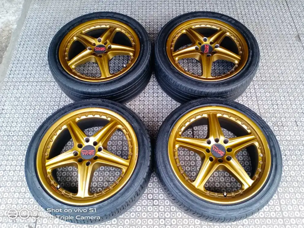 Velg Racing milano R17 4x100 114 untuk vios livina freed avanza