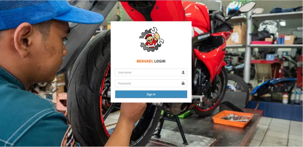 Program Bengkel ( Kasir / Penjualan & Stok Barang