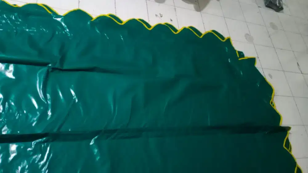 Terpal tenda semikaret kuat awet