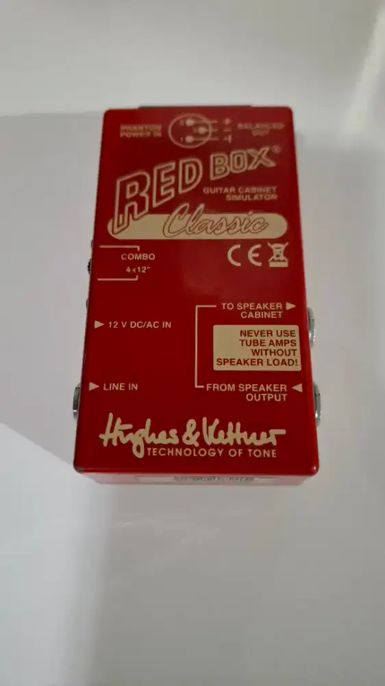 Direct box hughes kettner radial boss behringer rcf mackie shure