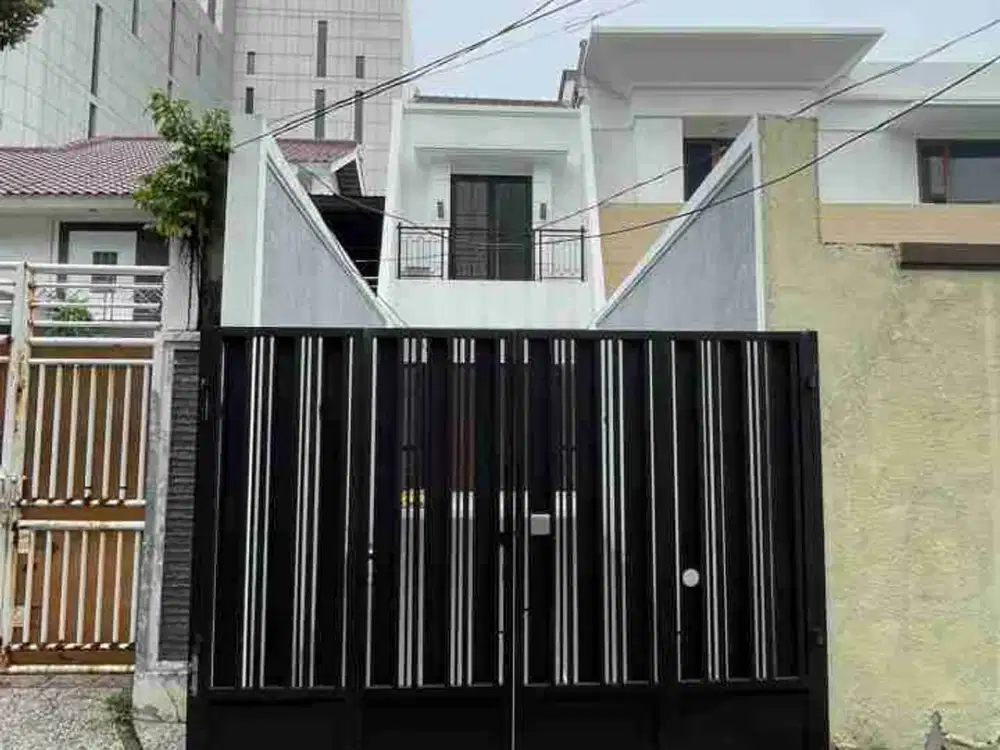 Dijual Rumah Baru Row Jalan 2 Mobil dekat dengan Halte Busway Kelapa Dua Sasak