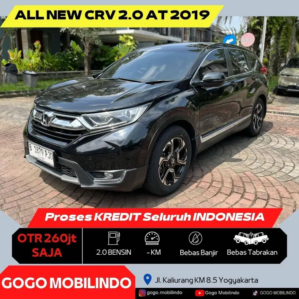 [Dp20jt] Honda All New CRV Matic 2019 MURAH Orisinil Bisa Kredit