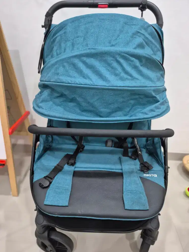 STROLLER JUMBO MUAT 2 ANAK SEKALIGUS..GAMPANG D LIPAT!