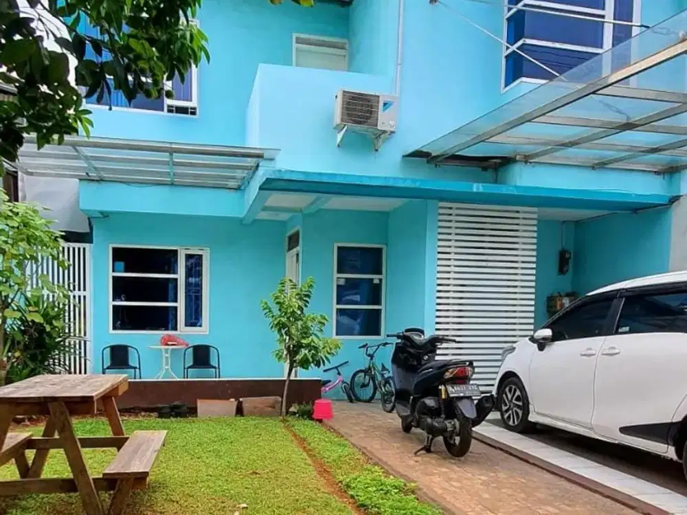 Dijual Cepat Rumah 2 lantai lingkungan asri lokasi strategis di Kreo, Joglo perbatasan Jakarta Barat - Tangerang