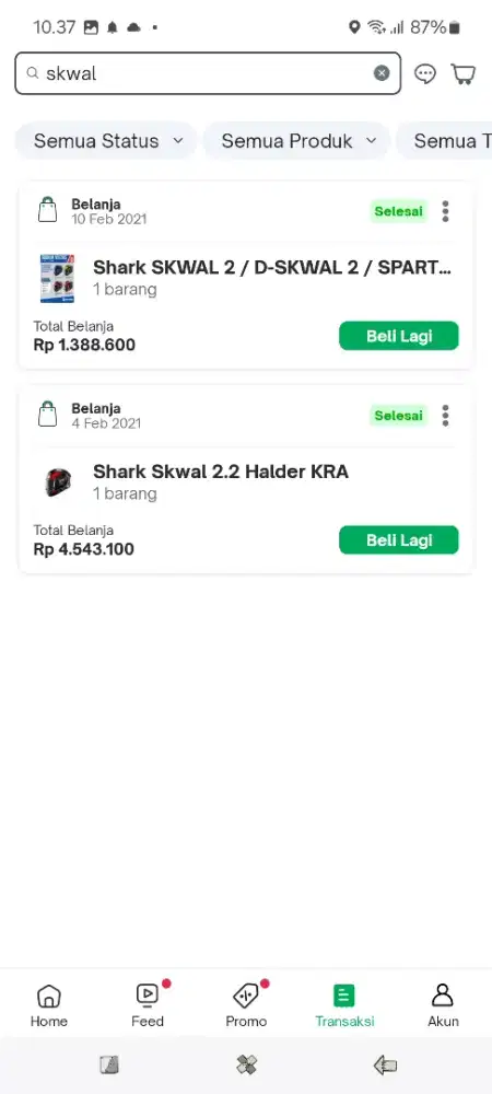 Helm Shark skwal 2.2
