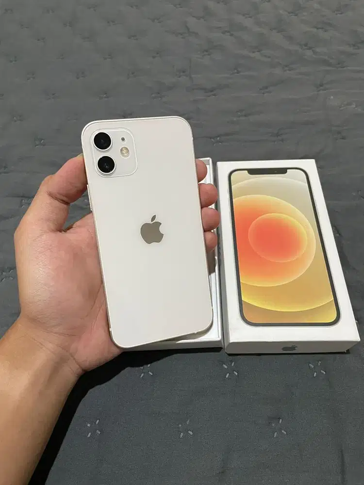 iPhone 12 128 likenew sinyal all operator