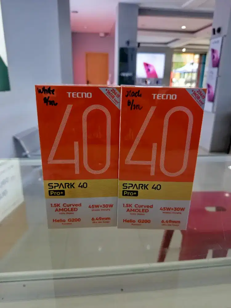 Tecno spark 40pro 8/256 amoled murah