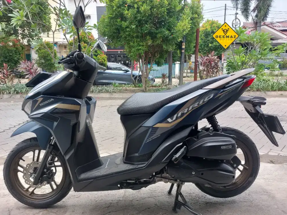 (DP 1 Jt)‼️ Plat B TangKot Vario 125 CBS ISS Keyless Biru 2023