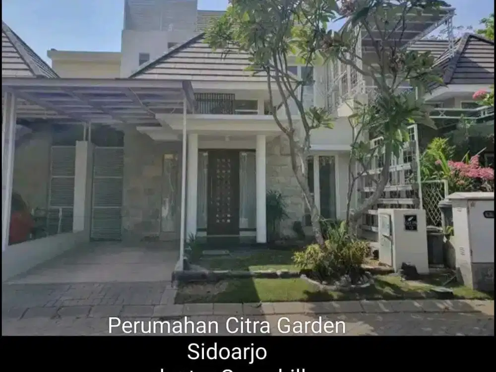Disewakan Rumah Semi Furnish Citra Garden GreenHill Buduran Sidoarjo