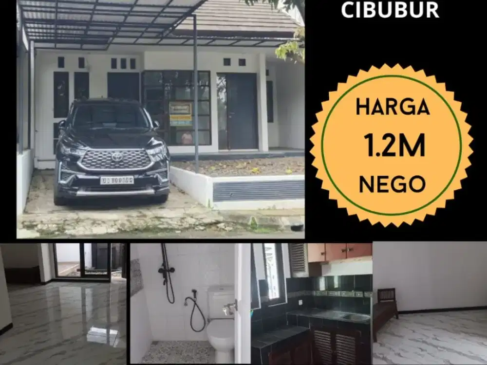 SIAP HUNI DAN LUAS, RUMAH THE ADDRESS CIBUBUR