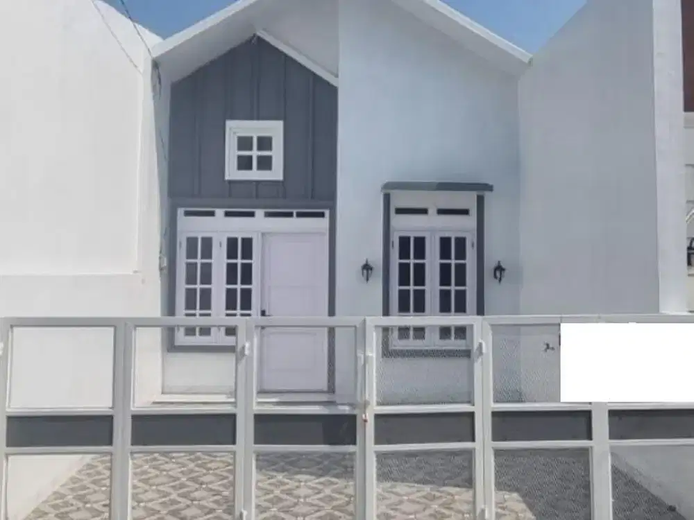 DIJUAL RUMAH MODEL SKANDINAVIA DI KAVLING KELAPA DUA BEKASI