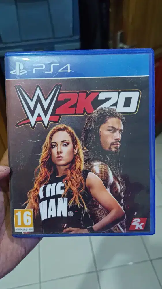 Jual BD ps 4 WWE 2K20 second