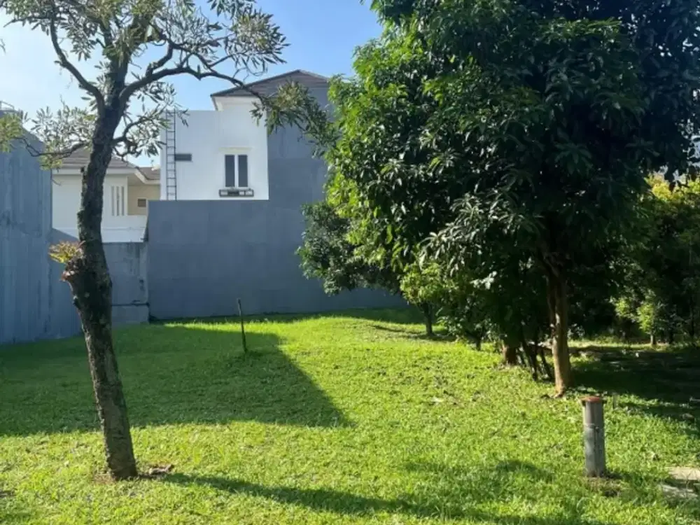 Kavling Hoek Mewah Di Delatinos BSD, Dekat Stasiun dan Tol