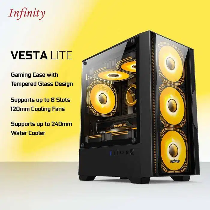 Cpu Game edit core i5 7500 Ram 16GB SSD + HDD VGA RX 570 8GB