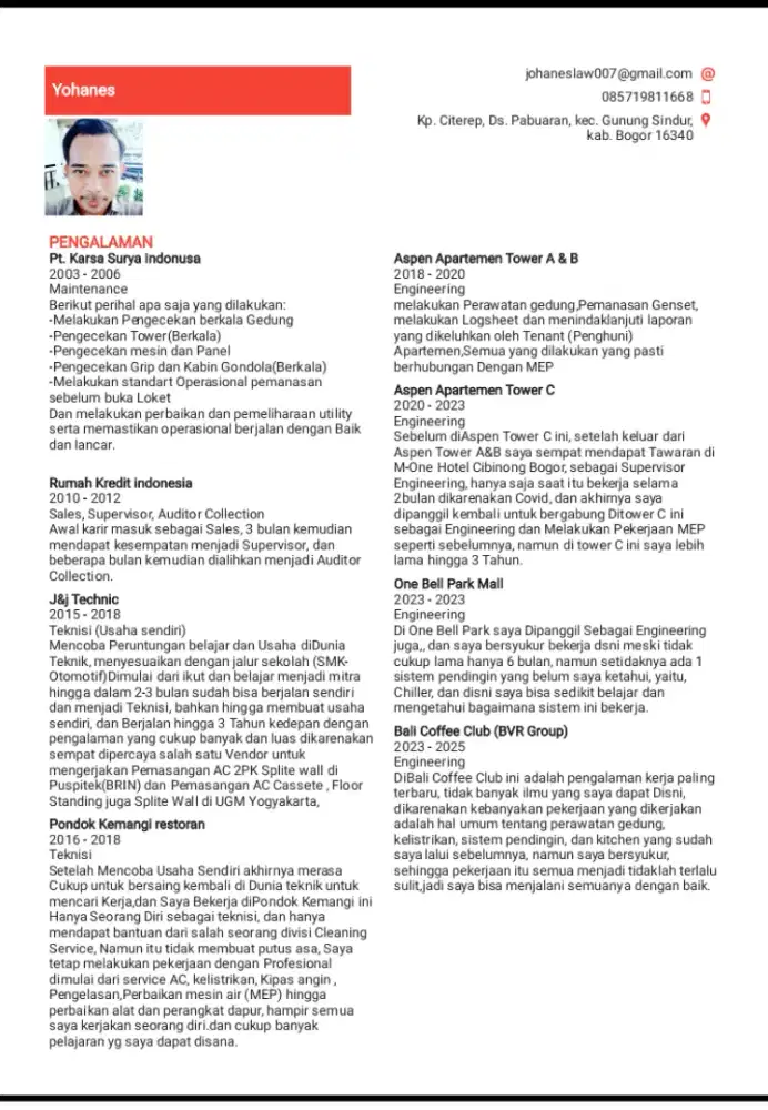 CARI PEKERJAAN TETAP