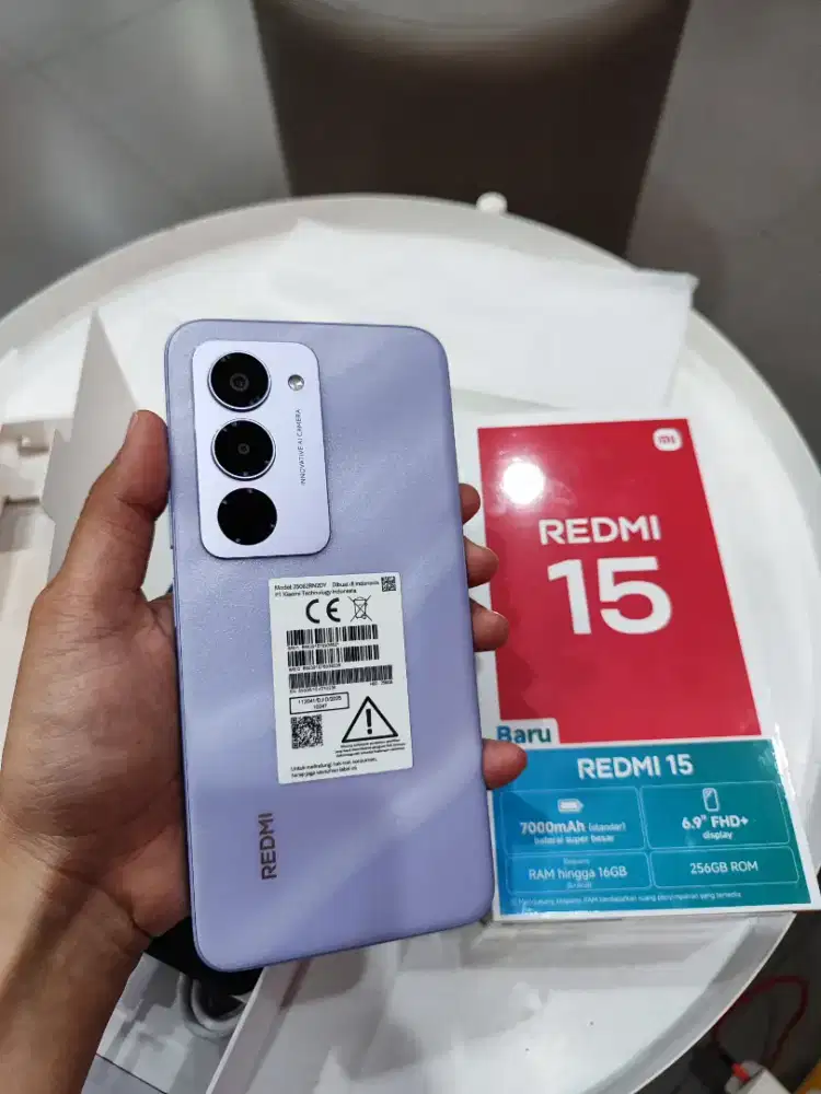 Redmi 15 8/256 Garansi Resmi