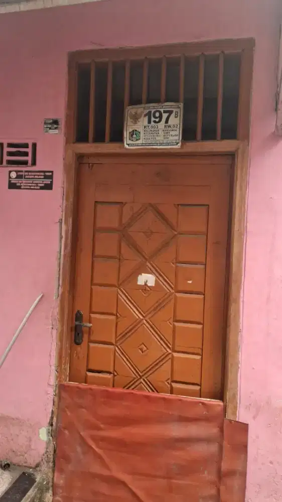 Dijual / Dikontrakkan rumah petakan