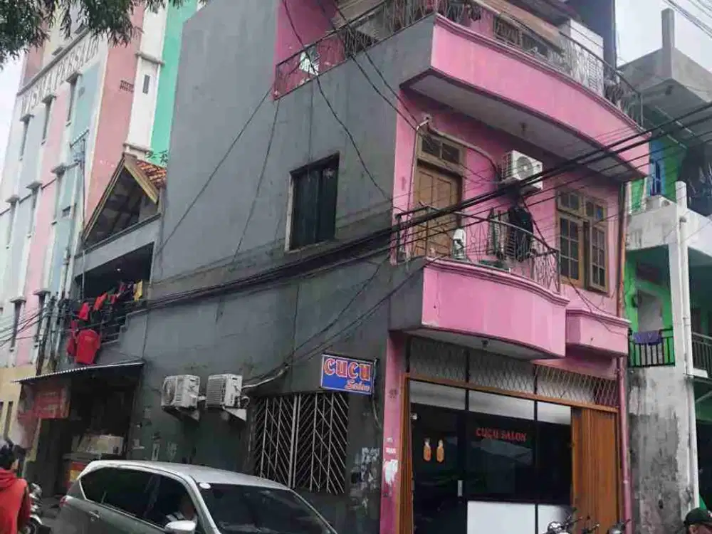 Dijual cepat ruko hook murah depan jalan besar di Mangga Besar Jak-Bar