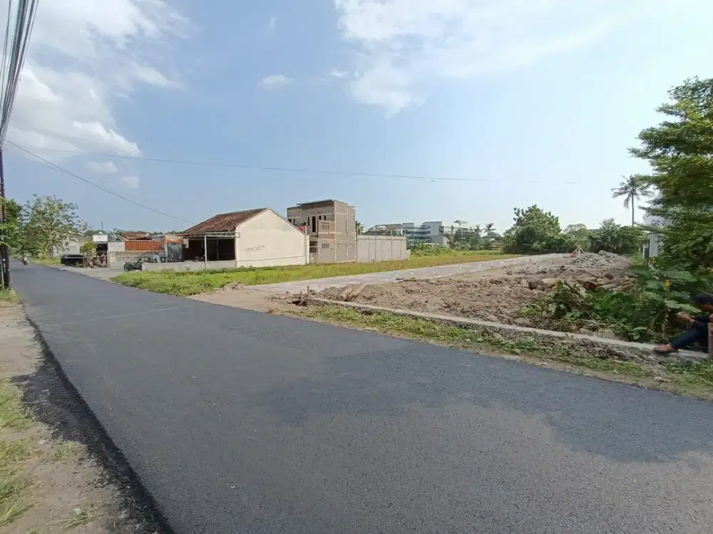 Akses Jalan LEBAR, Tanah Banyuraden Dekat Jl. Godean