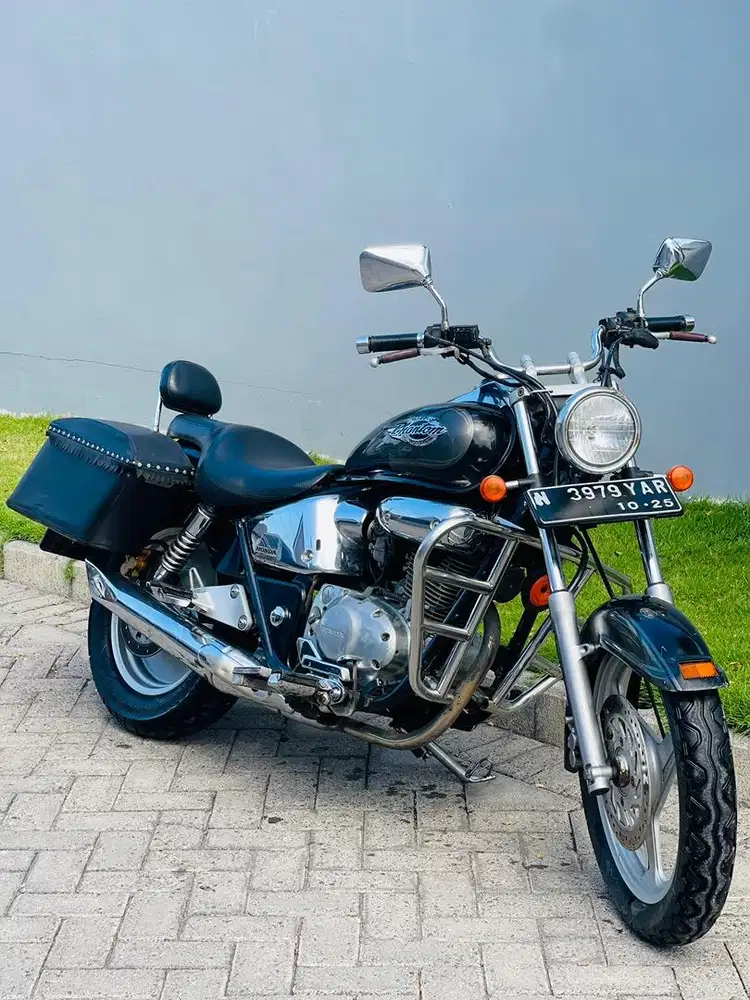 Honda phantom 200cc cruiser surat lengkap plat N full original