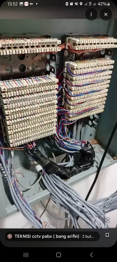 PABX ,Akses poin, Lan internet, perapian Server