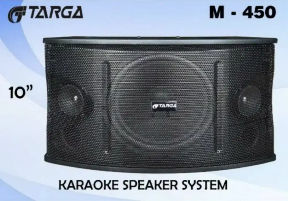 Speaker pasif Targa M450 M 450 10 inch original resmi