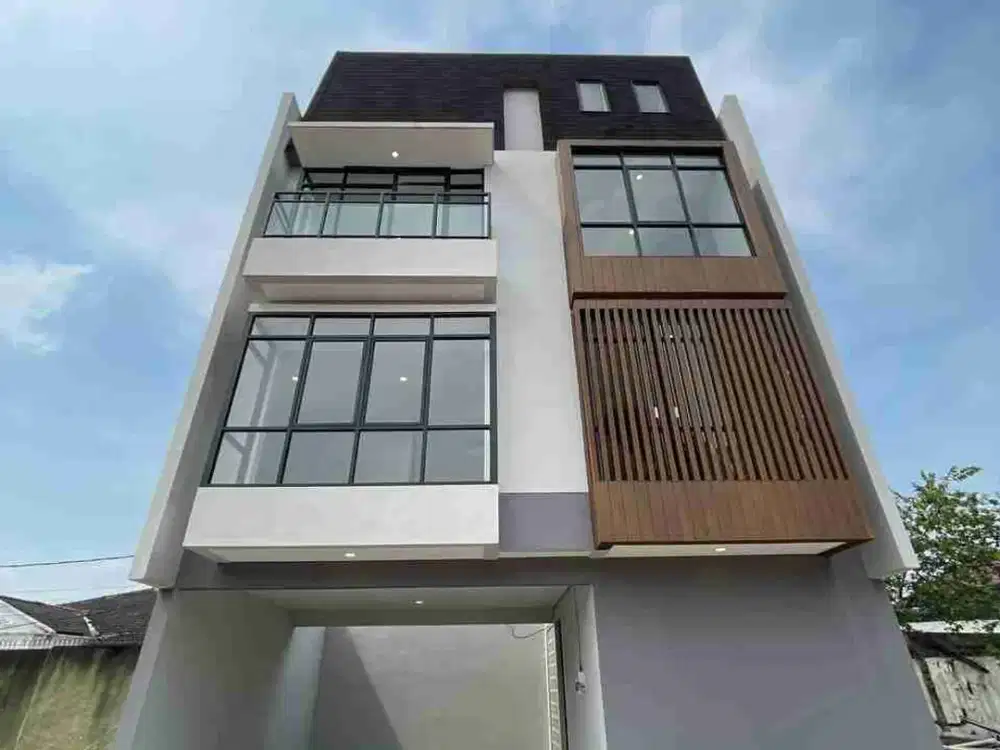 brand new design modern dlm town house di kemang
