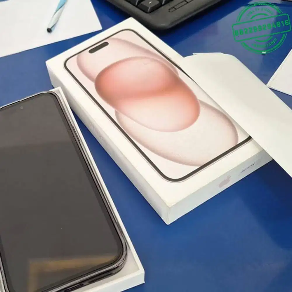 IPHONE 15 128gb ibox lengkap mulus ori