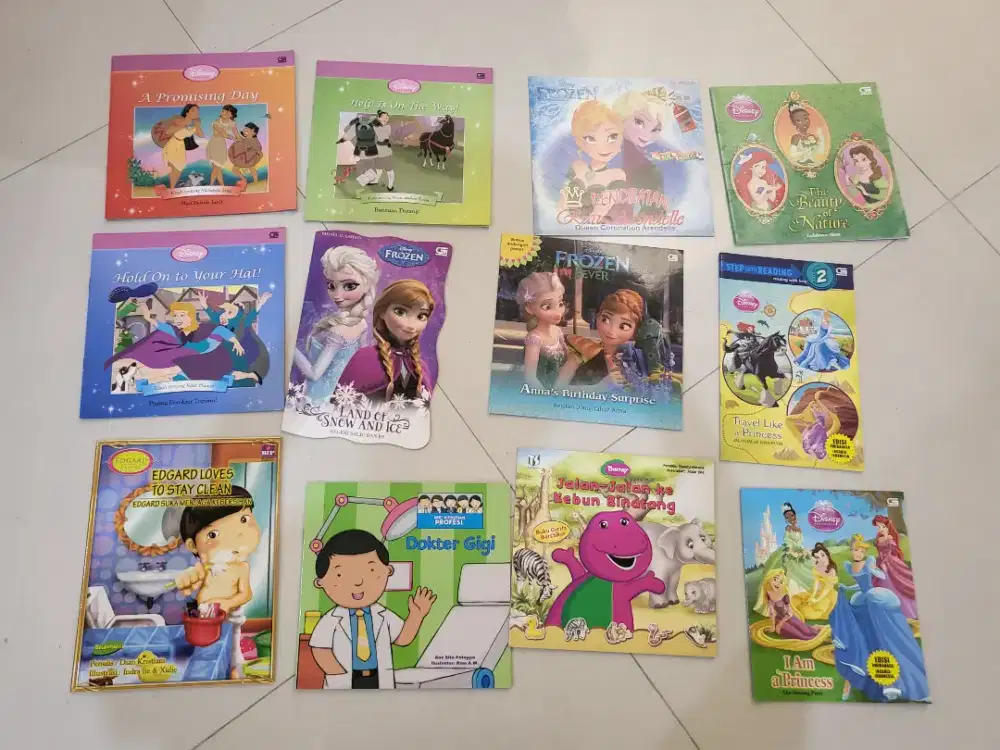 Buku anak campur SEMUA yang difoto